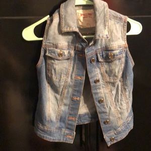 Denim vest